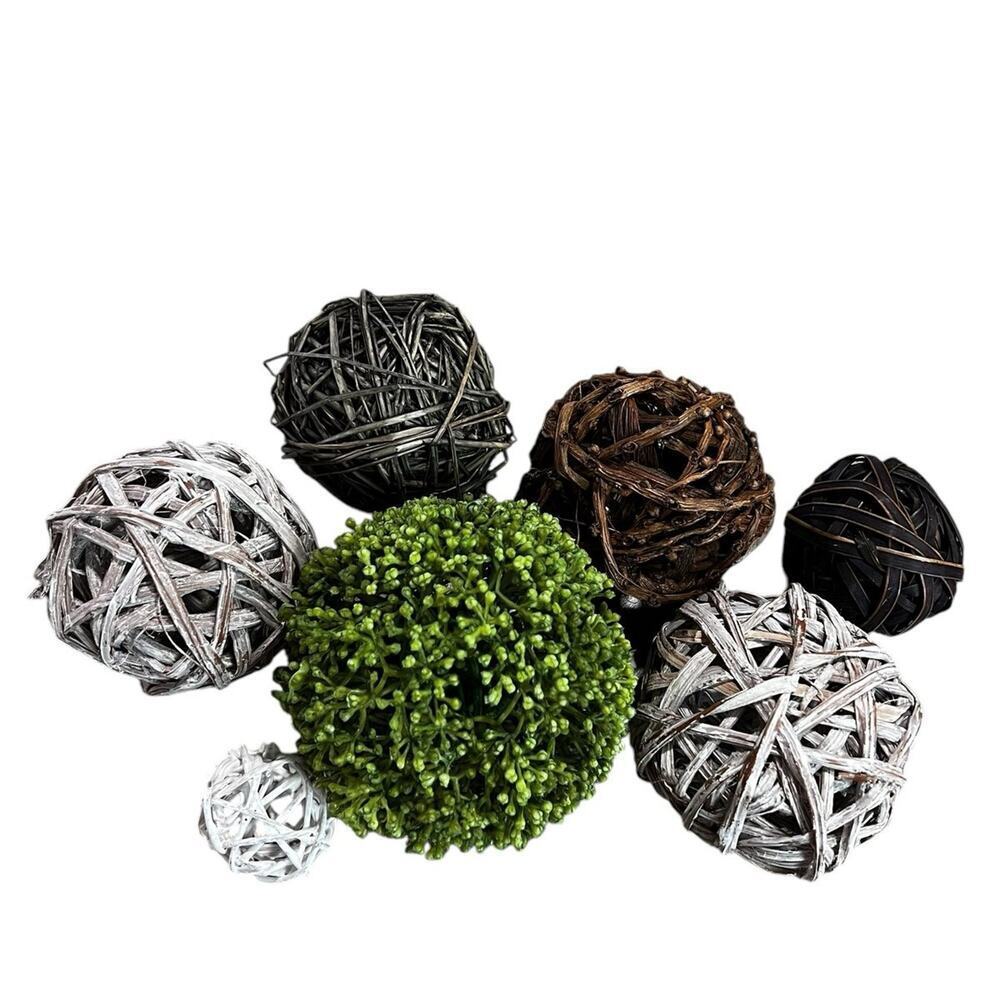 Decor bowl fillers, multiple sizes, colors and textures